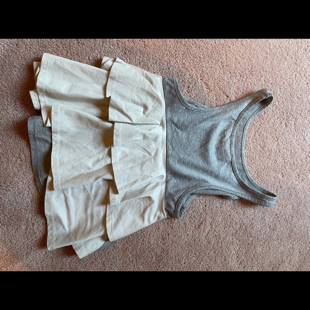 Chelsea top with ruffles